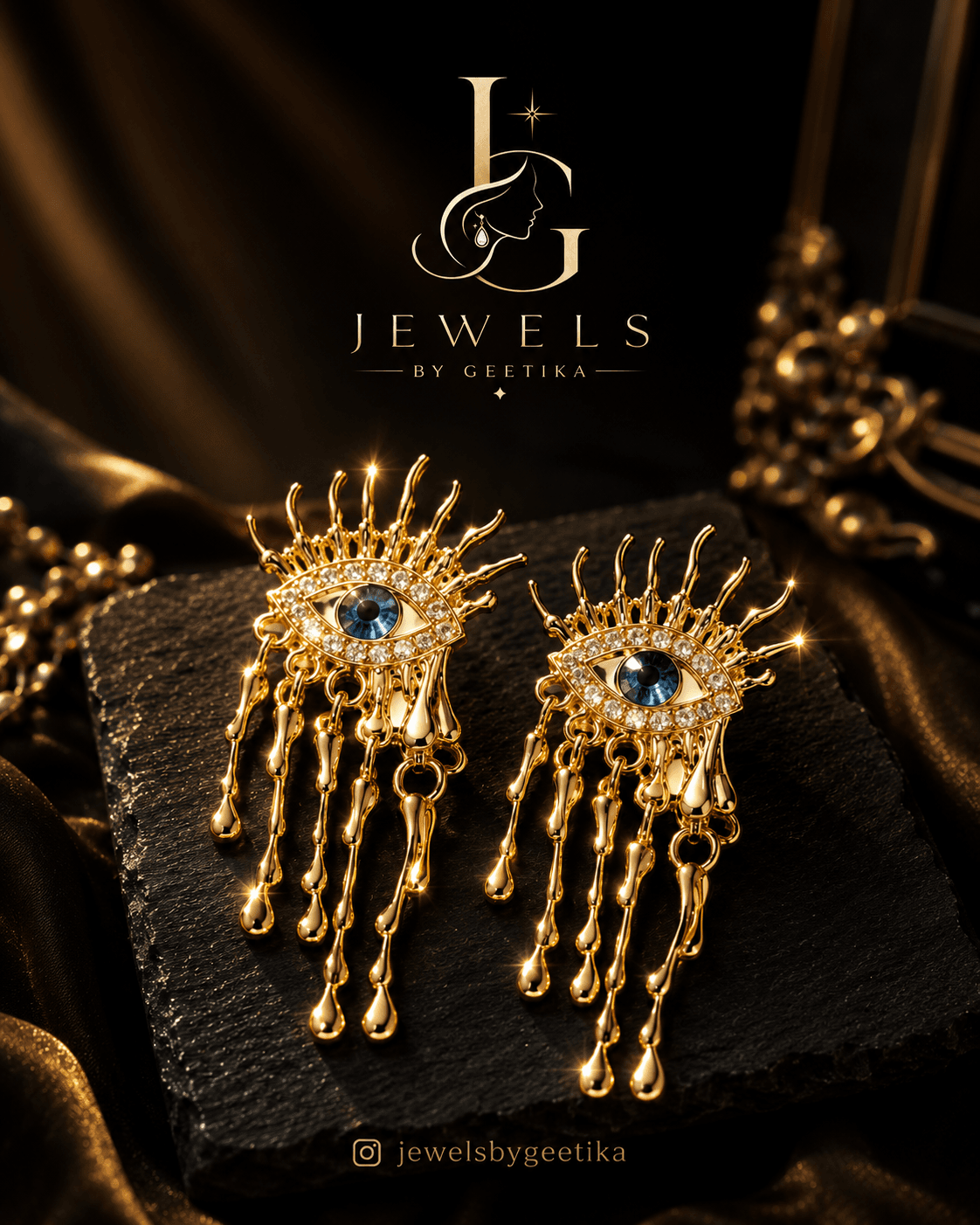 Iris Earrings